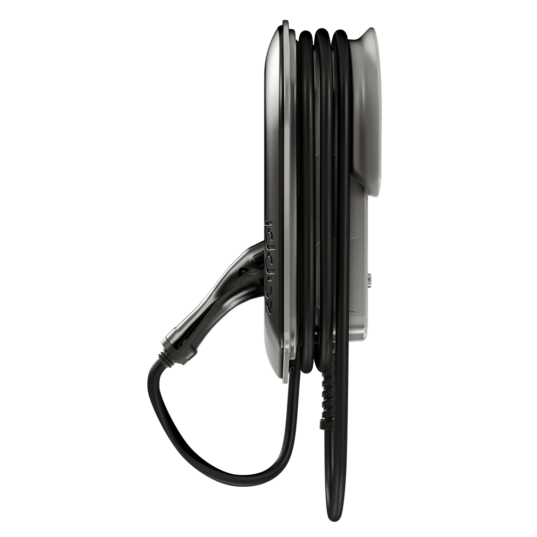 myenergi Zappi 7kW/22kW Tethered Black 6.5m | Solar EV Charger