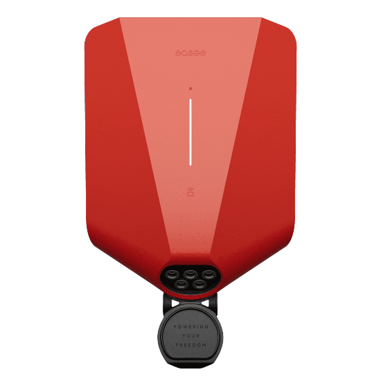 Picture of Easee Charger Cover - Red Picture of Easee Charger Cover - Red