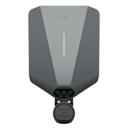 Picture of Easee Front Cover + Socket Cap - Anthracite