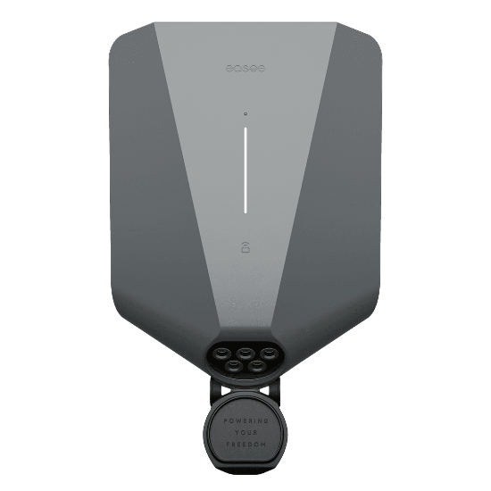 Picture of Easee Front Cover + Socket Cap - Anthracite Picture of Easee Front Cover + Socket Cap - Anthracite