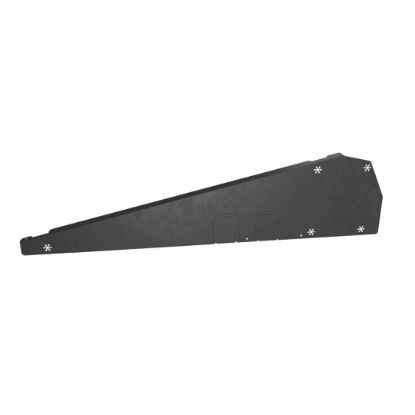 Picture of Esdec FlatFix Fusion Right Wind Deflector - Black (for 1030/1077mm Profile)