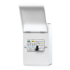 Picture of Whitecliffe Metal EV Consumer Unit - 40A Type A C Curve RCBO + SPD (WMRC40CSP) Picture of Whitecliffe Metal EV Consumer Unit - 40A Type A C Curve RCBO + SPD (WMRC40CSP)