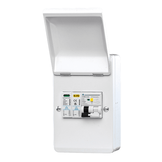 Picture of Whitecliffe Metal EV Consumer Unit - 40A Type A C Curve RCBO + SPD (WMRC40CSP) Picture of Whitecliffe Metal EV Consumer Unit - 40A Type A C Curve RCBO + SPD (WMRC40CSP)