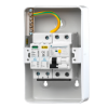 Picture of Whitecliffe Metal EV Consumer Unit - 40A Type A C Curve RCBO + SPD (WMRC40CSP) Picture of Whitecliffe Metal EV Consumer Unit - 40A Type A C Curve RCBO + SPD (WMRC40CSP)