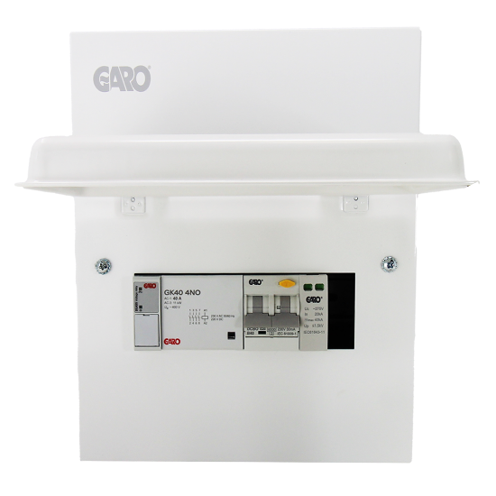 Picture of Garo EV Consumer Unit - 40A Type A RCBO, SPD, PME Detection (GS8EV40PME) Picture of Garo EV Consumer Unit - 40A Type A RCBO, SPD, PME Detection (GS8EV40PME)