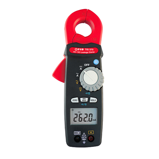 Picture of TIS 570 AC/DC Earth Leakage Clamp Meter Picture of TIS 570 AC/DC Earth Leakage Clamp Meter