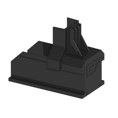 Picture of Esdec ClickFit Evo Mounting Rail End Cap - Black