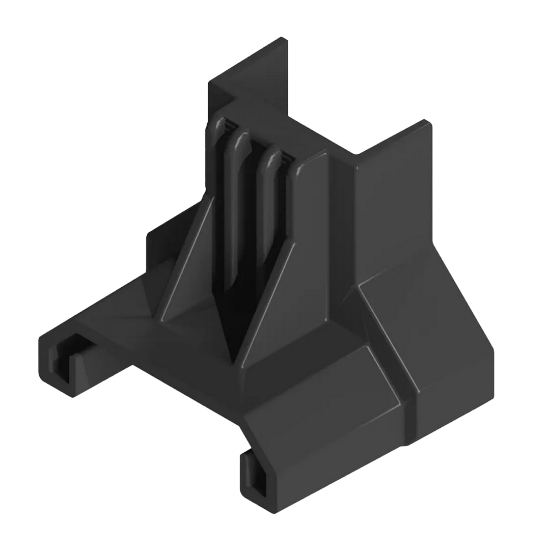 Picture of Esdec ClickFit Evo End Clamp - Black Metal Roof Adapter