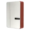 Picture of Andersen A3 Smart EV Charger (7kW, Tethered, Customisable) Andersen A3 Alpine White - Burgendy Brick
