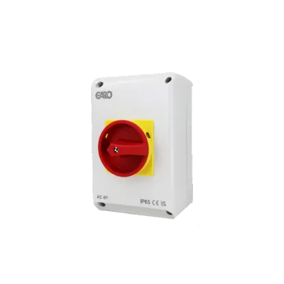 Picture of Garo SIAC420IP65 AC Safety Switch 20 Amp 4 Pole IP65 Isolator