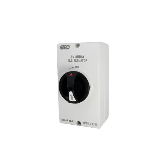 Picture of Garo SIDC416IP65 Safety Switch 16A 4 Pole IP65 Isolator Picture of Garo SIDC416IP65 Safety Switch 16A 4 Pole IP65 Isolator