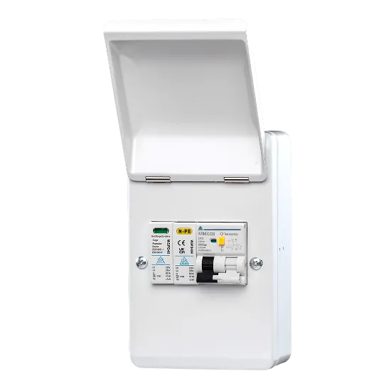 Picture of Whitecliffe Metal EV Consumer Unit - 40A Type A C Curve RCBO + SPD (WMRC40CSP) Picture of Whitecliffe Metal EV Consumer Unit - 40A Type A C Curve RCBO + SPD (WMRC40CSP)