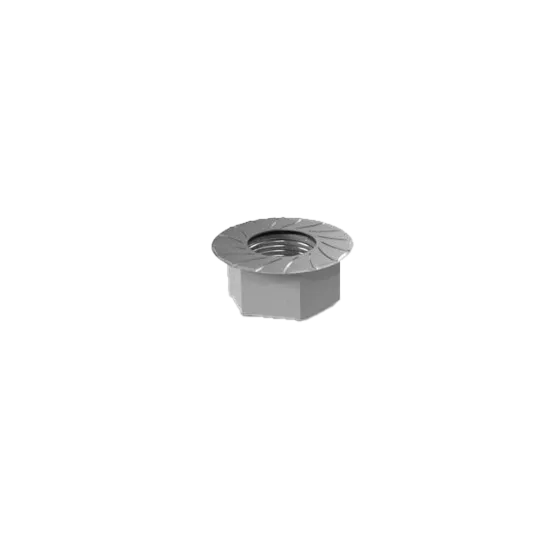 Picture of K2 Hexagon Flange Nut with Serration M10 Picture of K2 Hexagon Flange Nut with Serration M10