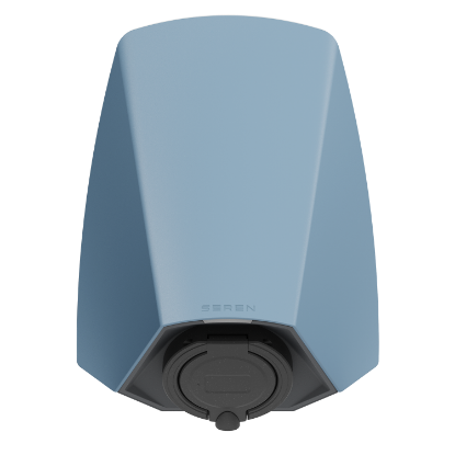 Picture of Aurora Seren 7.4kW Type 2 Untethered EV Charger - Storm Blue